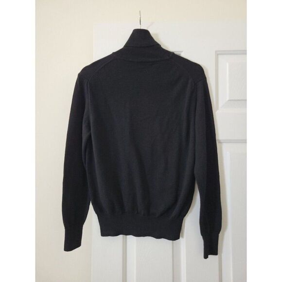 Vintage Vivienne Westwood Wool Turtleneck Sweater Black - Picture 5 of 8
